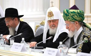 دیدار هبران مذهبی با پوتین در کرملین