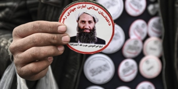 چهره رهبر طالبان